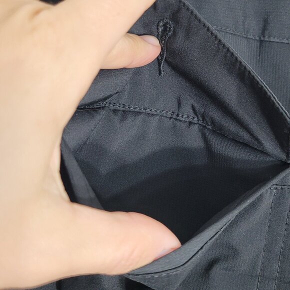 Protex Women's Black Shorts Zipper Front Pockets Classic Golf Shorts Size 6 - Picture 4 of 13